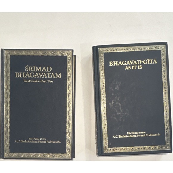 Other - Bhagavad-Gita As It Is Abridged & Srimad Bhagavatam Part Two Hinduism Prabhupada